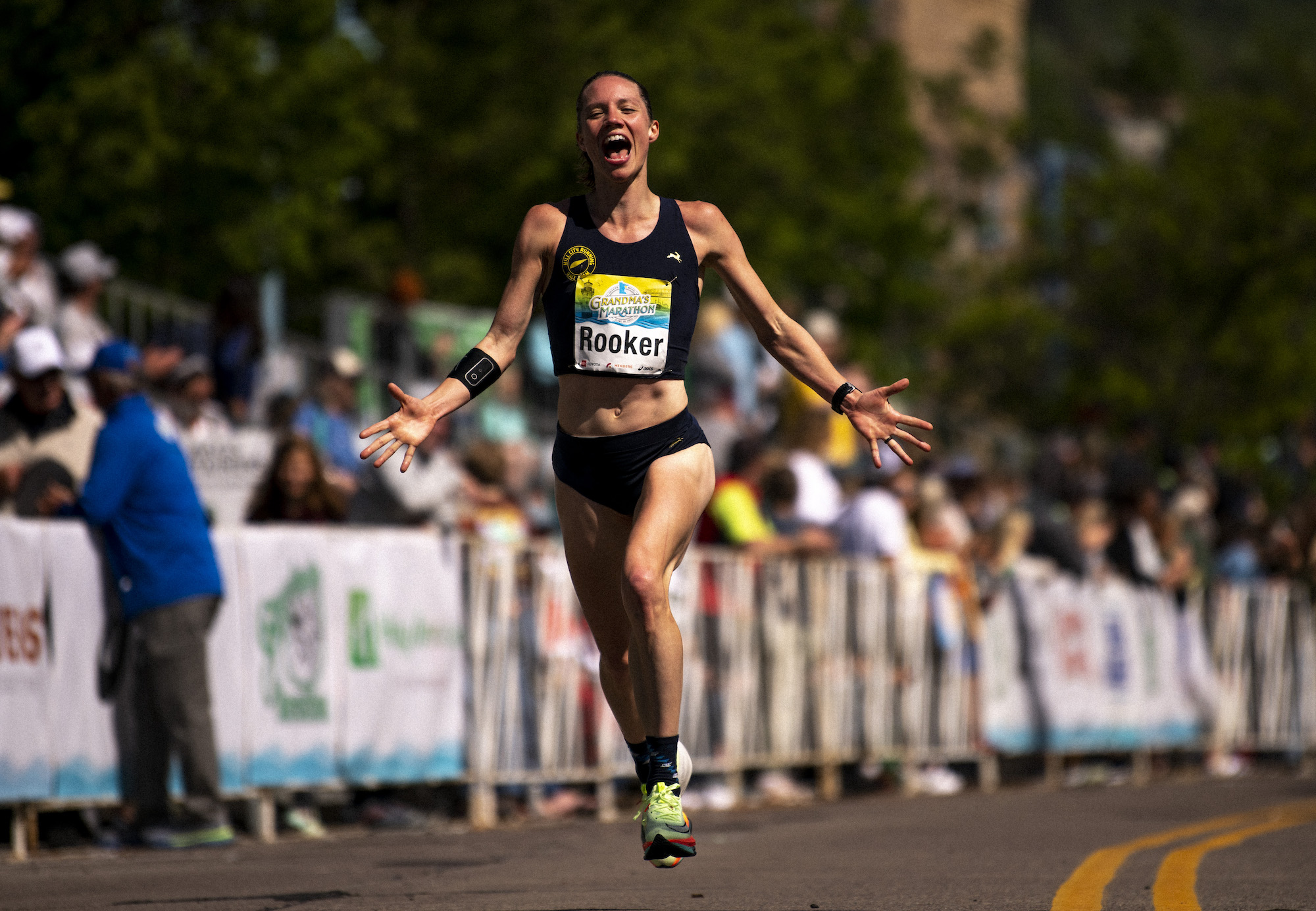 Gabi Rooker earns Olympic Trials qualifier with a 20-minute PR - Fast Women